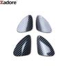 Door Handle Cover Trims Protection Sticker For Lexus ES 250 350 300h    2022 Carbon Fiber Car Interior