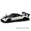 1/32 Pagani Zonda R Diecast Models Huayra Dinastia Alloy Toys Miniature Car Sound Light Pull Back Doors Openned Cars Child Gifts