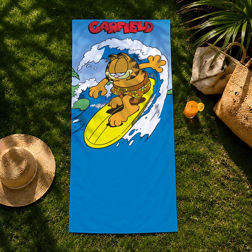 Character G-Garfield-d Towel beach towel, quick drying absorbent bath towel for Swim,Gym,Camping,Outdoor