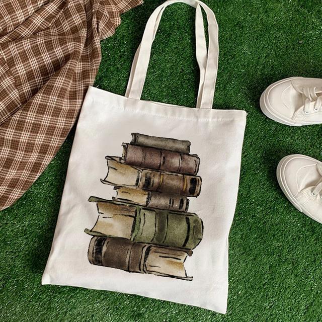 Kobiety Akwarela Zwierzęta Torba na zakupy wielokrotnego użytku Torba płócienna Torba Anime Torba Tote Harajuku Torba na ramię o dużej pojemności Torebka