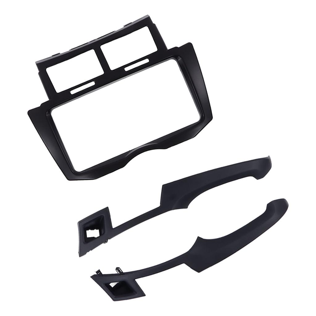 Panel Frontal para Radio Estéreo 2DIN para Coche, Panel de Marco para Salpicadero, Reemplazo para Yaris Vitz Platz 2005‑2011 Negro