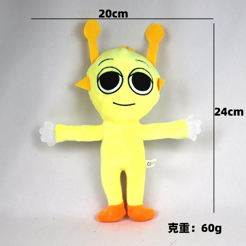 Stand Sprunki Incredibox Plush Toy Cartoon Stuffed Animal Doll Collection Gift