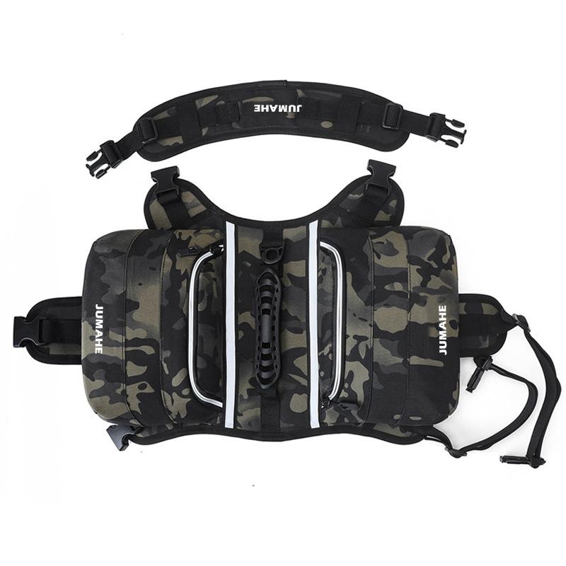 New Model, Pet Dog Self-backpack, Medium and Large Dog Self-carried Snack Dog Food Backpack When Going Out