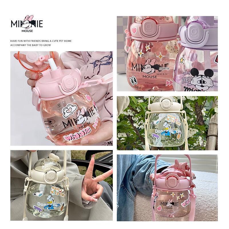 GEMINI Disney Donald Duck Green Straw Water Bottle 650ML