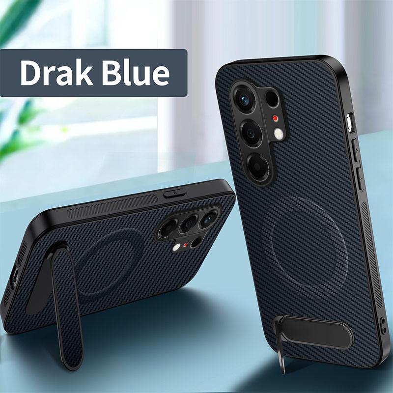 For Tecno Camon 50 Case Soft Silicone PC+TPU Carbon Fiber Texture Magnetic Protective Back Cover For Tecno Camon 50 Shell Bumper