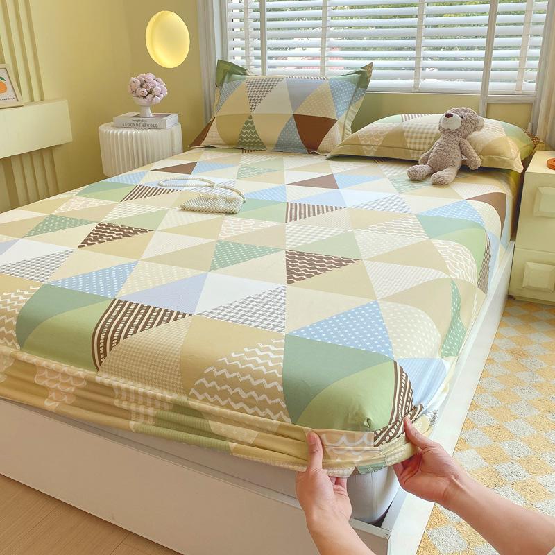 100% Cotton Maternal and Infant Grade Pure Cotton Single-piece Mattress Mattress Protective Cover All-inclusive Bed Sheet Washable Protective Cover