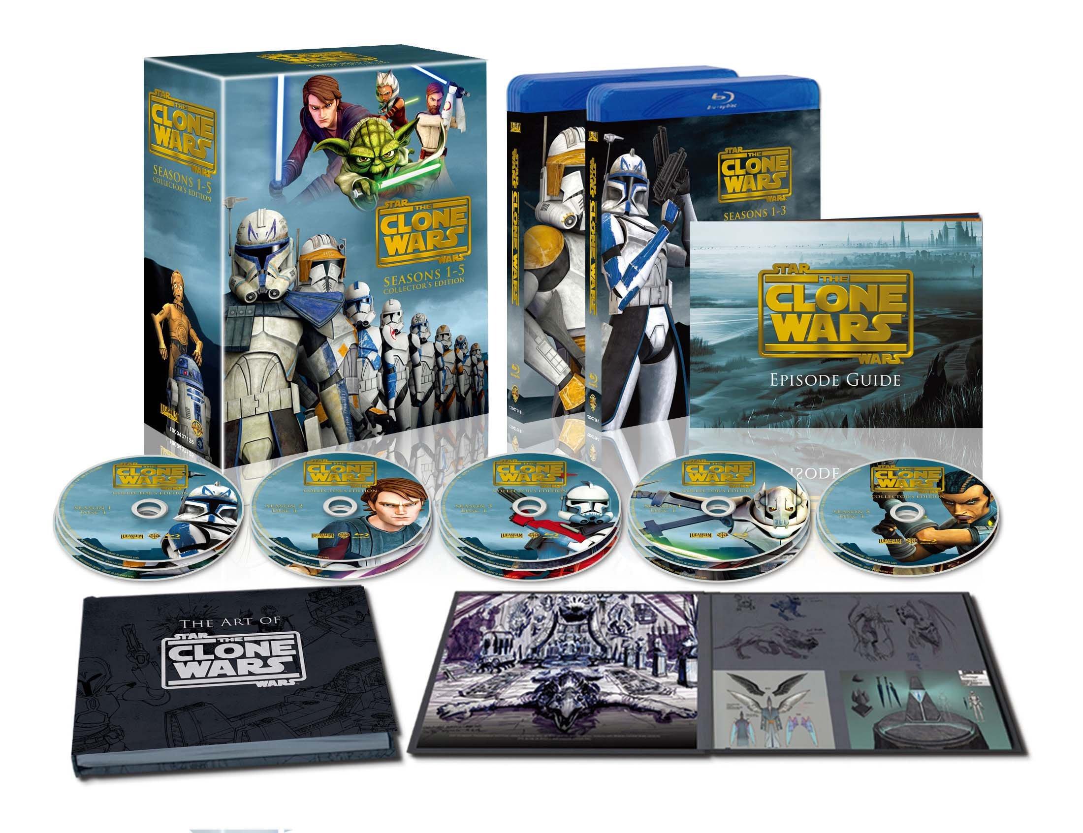 

Star The Clone Wars Seasons Edition Wars 1-5 Collector s (14-disc set)