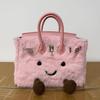 Jllycat Cute Fluffy Platinum Doll Crossbody Elf Handbag