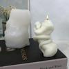 DIY Female Body Snake Candle Silicone Mold Greek Mythology Human Animal Shape Statue Soap Gypsum Resin Ice Cube Mould Home Decor