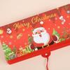 Babbo Natale di Natale Biglietto Pieghevole Banconota Buon Natale Decorazione 2025 Navidad Natal Albero di Natale Porta Soldi Biglietto Capodanno 2026