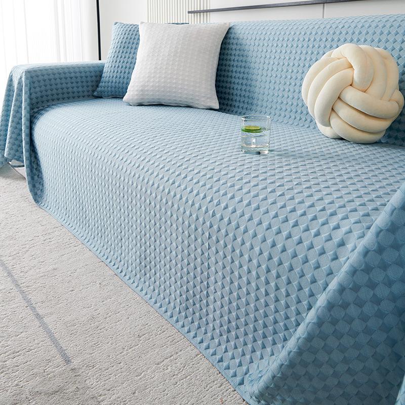 Cool Ice Silk Sofa Cover Towel Full Covered Summer Sofa Cover Summer Sofa Cushion Sofa Slipcover Towel Blanket