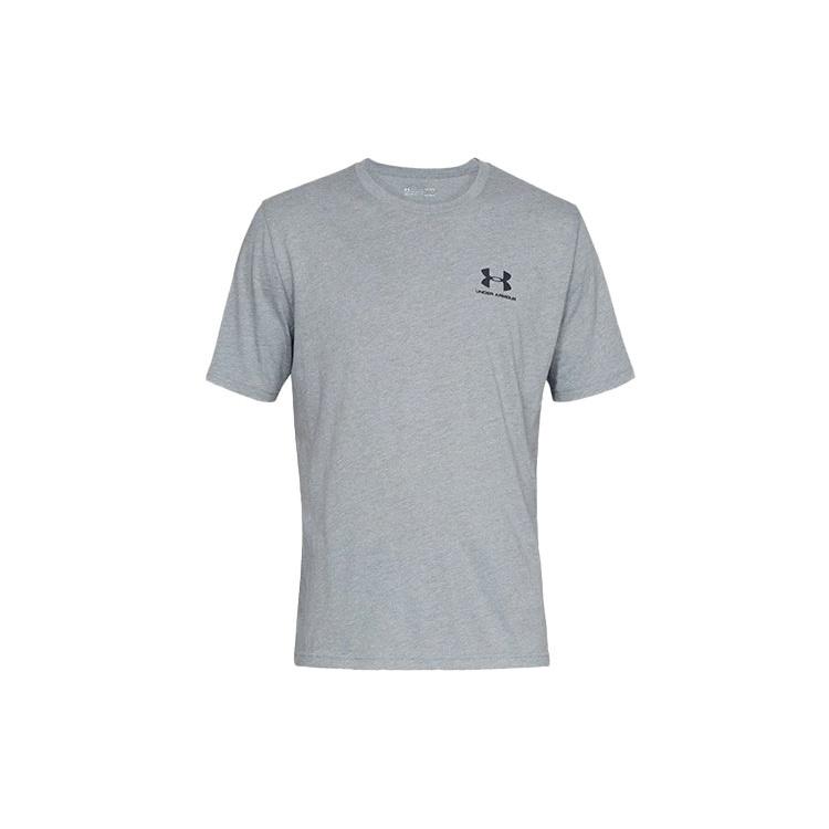 Under Armour Sportstyle Left Chest T-shirt  Grey  Men s 1326799-036 XXL