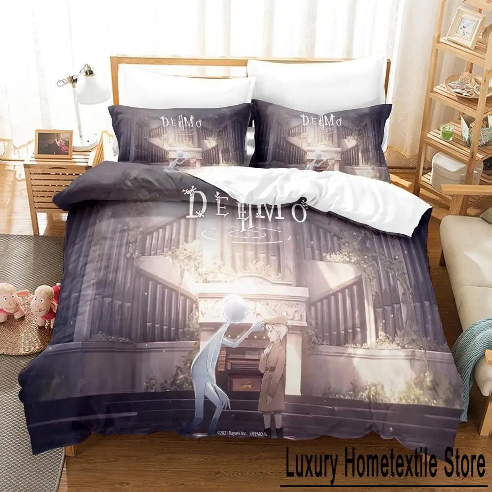 

Game DEEMO II Bedding Set Single Twin Full Queen King Size Bed Set Adult Kid Bedroom Duvet cover Sets 3D Anime Bed Sheet Set Tool 70x133cm 2pcs