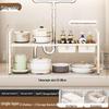 Extendable Under-Sink Kitchen Storage Rack