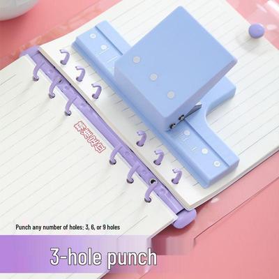New Model: Multi-Hole Punch Assistant for Loose-Leaf Binding