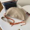 Half-moon Shape Dumpling Shoulder Bag Waterproof Sports Message Bag  Female/Male
