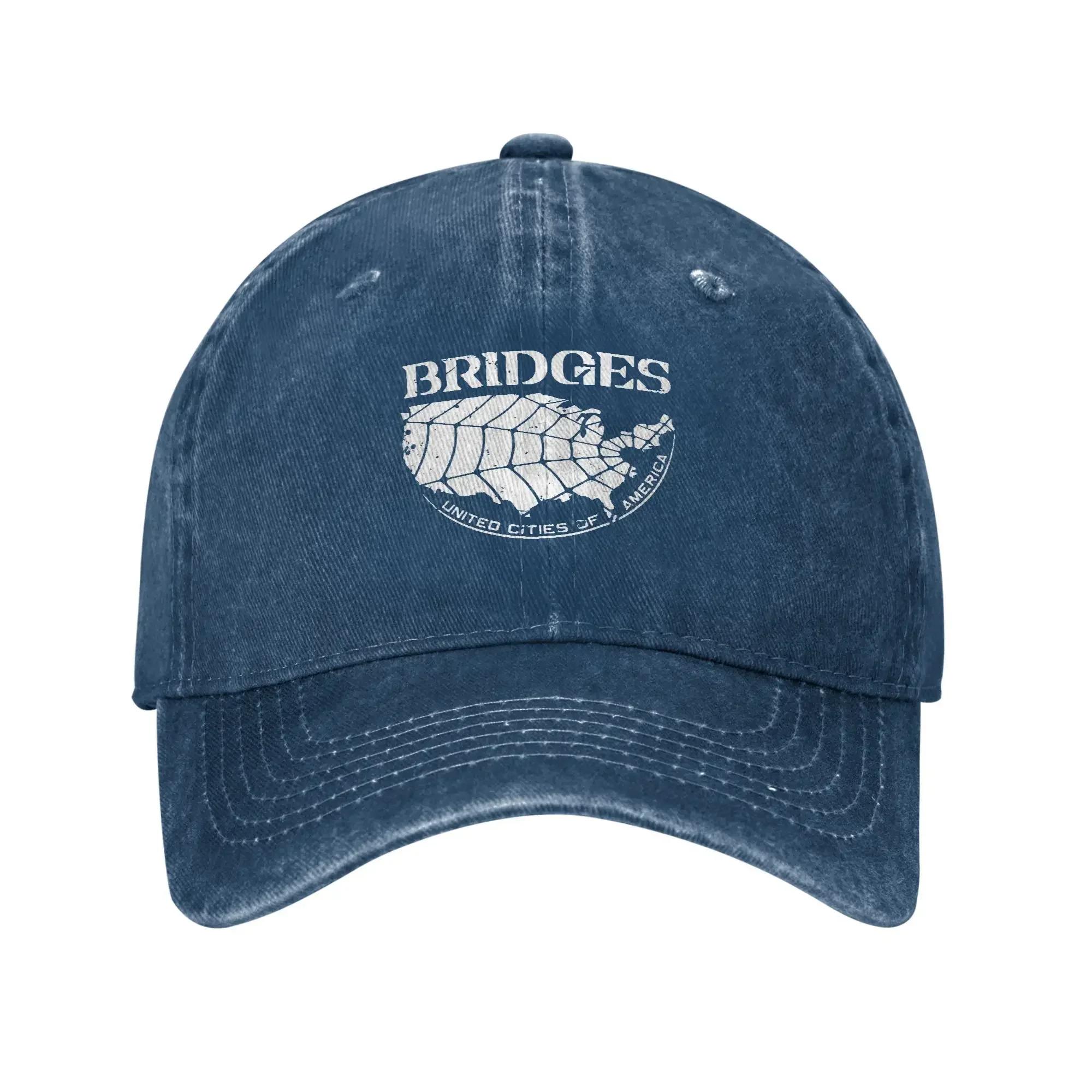

Death Stranding Game Bridges Sun Baseball Cap Fitted Retro Couple Women Washed Trucker Hat Adjustable Snapback Cap Birthday Gift One Size
