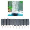 10pcs Fish Tank Air Bubble Stone Aerator Pond Pump Disk Aquarium Pump Hydroponic Oxygen Plate