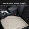 Uniwersalna poduszka na siedzenie samochodowe 54 cm - Oddychająca skóra z antypoślizgowym uchwytem, podkładka podpierająca z gąbki o wysokim odbiciu do pojazdów użytkowych