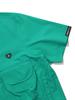 BBC EARTH [Jasper] Pocket Snap Short Sleeve Anorak_Green