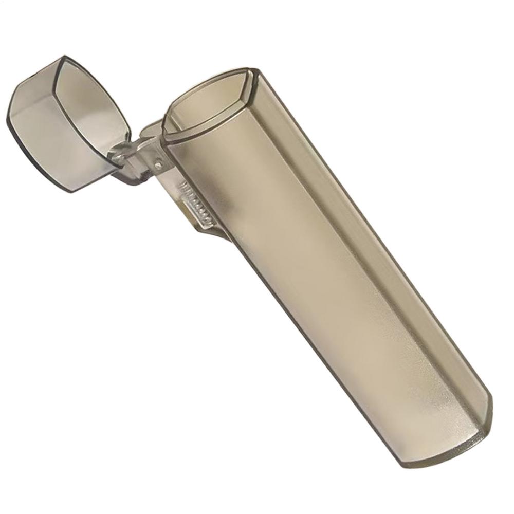 1PCS Portable Transparent Toothpick Holder Reusable Toothpick Storage Box Restaurant Supplies Travel Cotton Swab Case