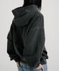 Big Pocket Pigment Hoodie Dark Gray Jjhd9162