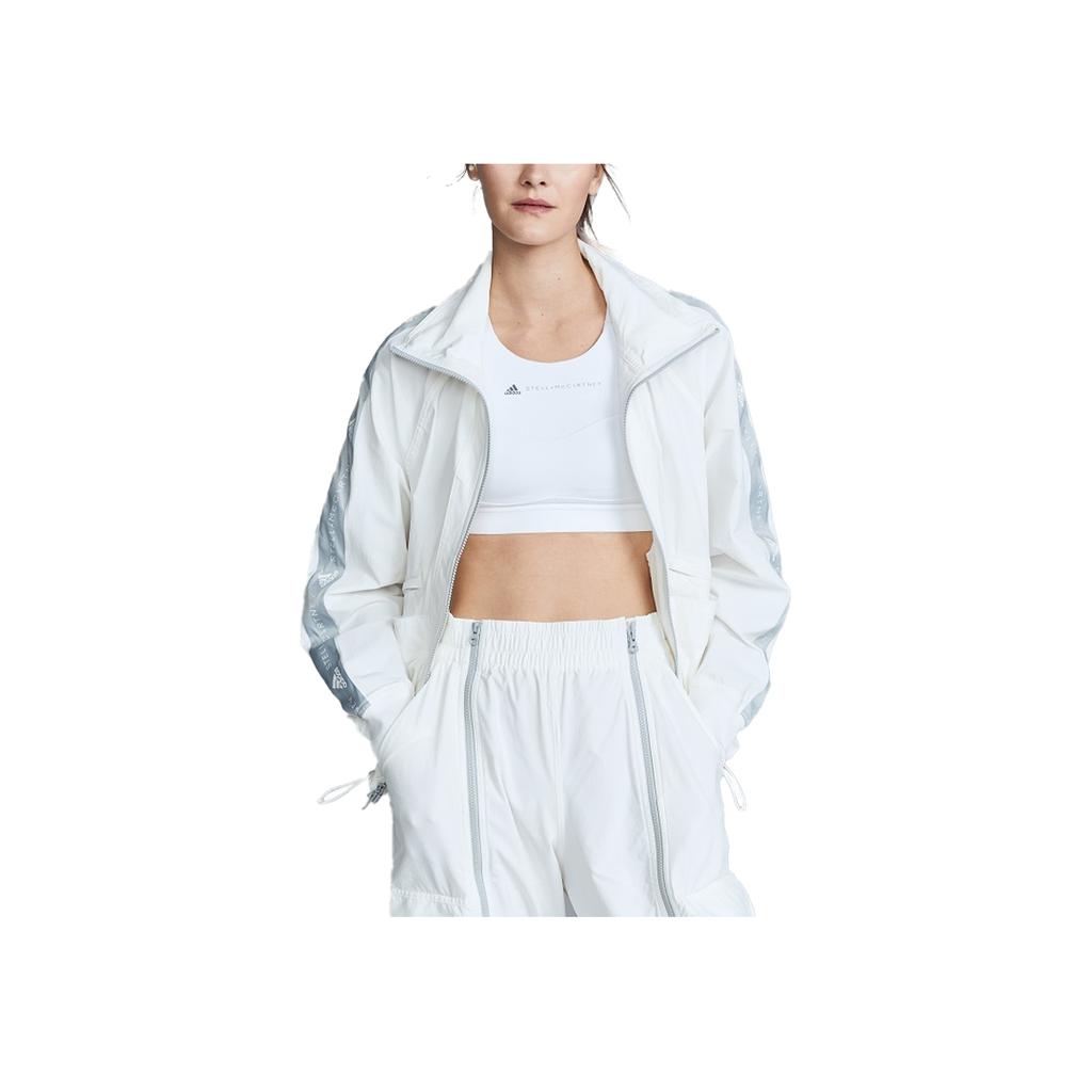 Adidas Stella Series Sport Running Minimalist Quick-Dry Jacket Women Jacket White DW9573