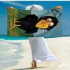 Ultra-Soft Beach Towel with de fabeltjeskrant Theme,Ideal for Pool - Camping, Diving - Perfect Travel Essential, Vibrant Beach Towel.