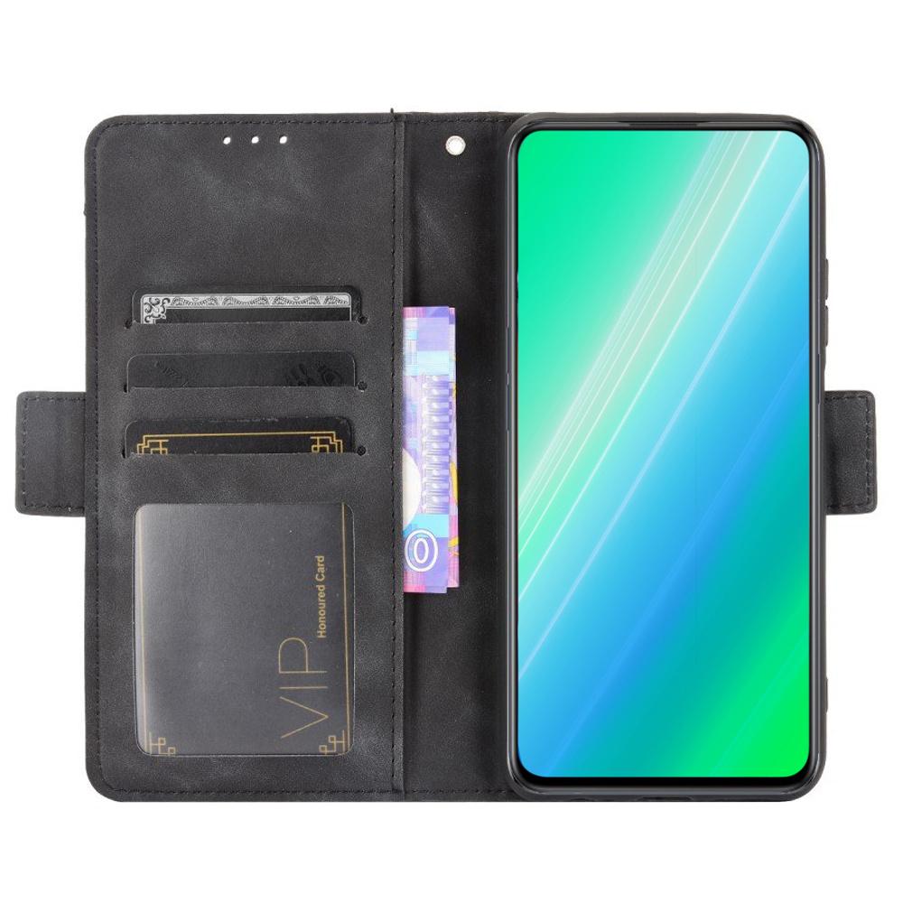 Flip Case for Infinix Note 12 5G, Card Slot, Black