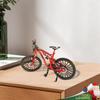 Hračka na prstové kolo v měřítku 1/8 Ozdoba na mini kolo pro domácí zdobení tlakově litého kovového modelu s figurkou Finger Skateboard