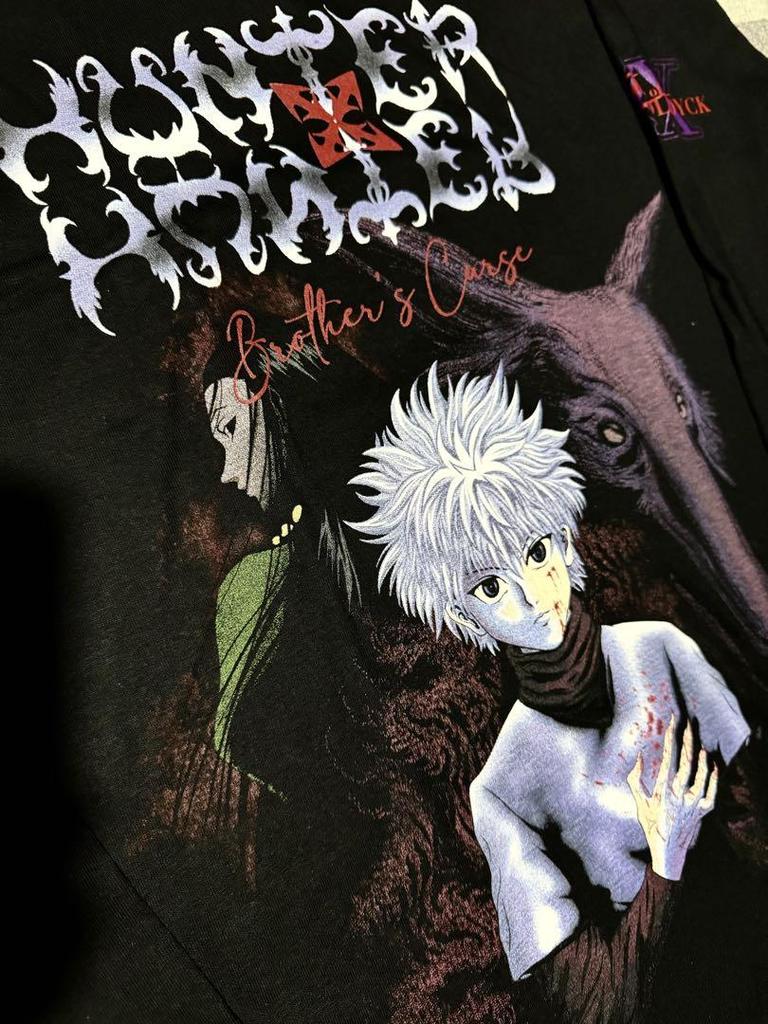 [USED] Extremely Rare Hunter X Hunter Killua Anime T-Shirt Long Sleeve XL