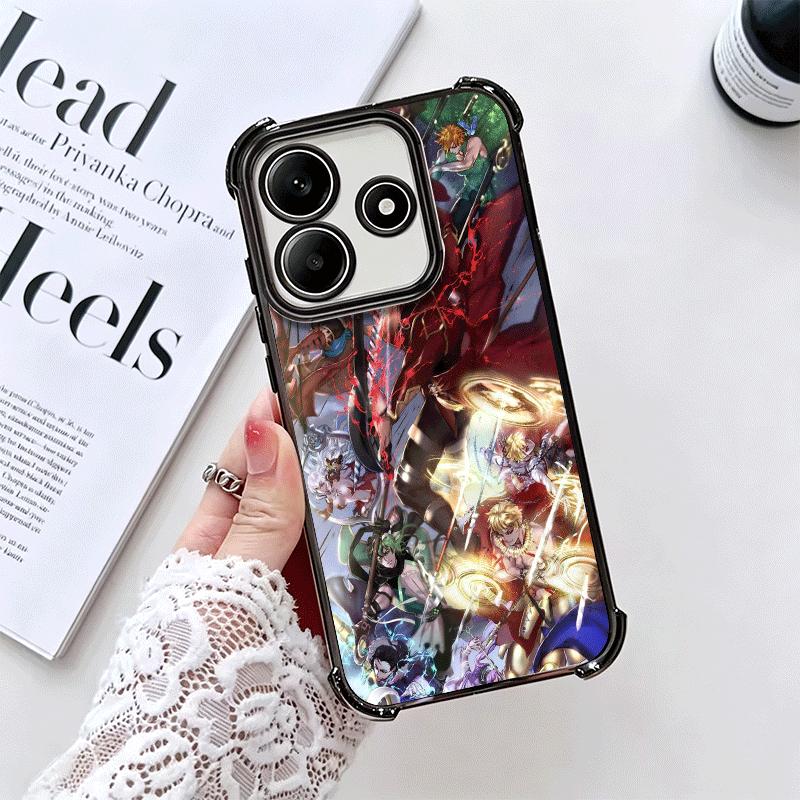 Fate Zero Stay Night Archer Plating Phone Case For Xiaomi Redmi Note 14 15 Pro Plus 13 12 11 11S 11T 10 9S 9 5G Anti-Fall Airaba