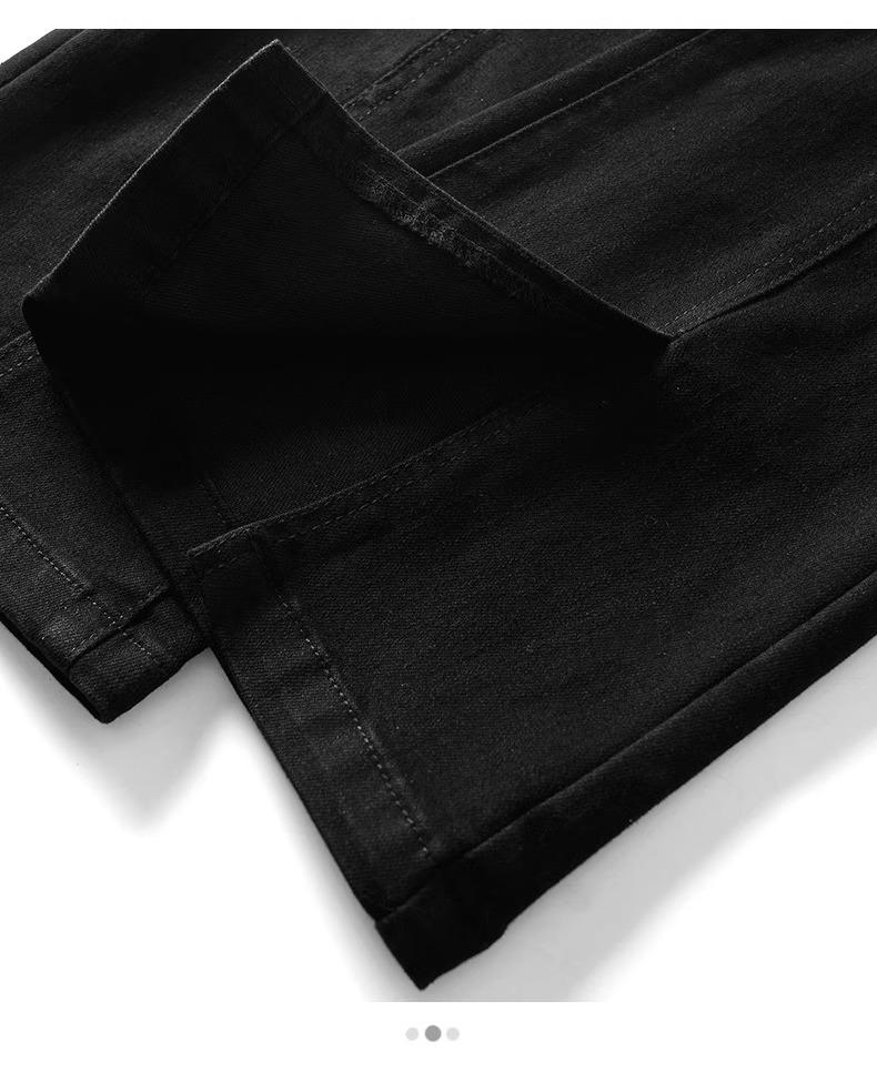 2024 Women's High-Waisted Slit Flared Jeans: Stylish Micro-Flared Pants for Fall/Winter