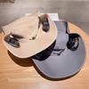 Men Sun Hat with Dual Power Supply Fan Design Three-Speed Wind Adjustable Wide Brim Fishing Hat Fishing Hiking Hat