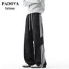 Patova Men's American Casual Straight Wide-Leg Sweatpants