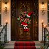 Christmas Wreath Boho Wreath Christmas Day Wreath Home Decoration Door Wall Decoration