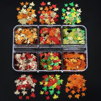 1 Box Nail Sequins Creative Shape Ultra-Thin Sparkling Stunning Visual Effect Show Charm Attractive 45455