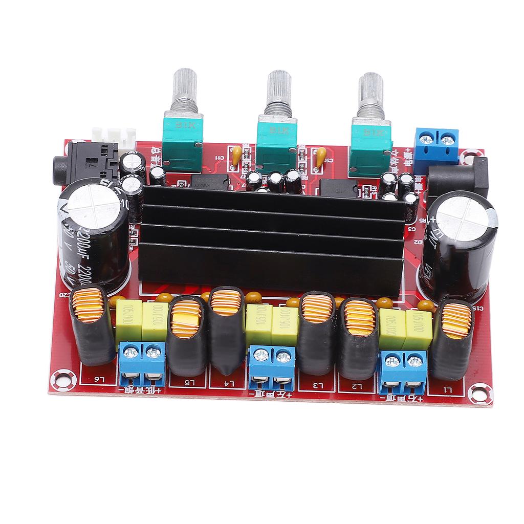 Digital Power Amplifier Board XHM139 TPA3116D2 2x50W+100W 2.1 Channel Power Amplifier Module 1224V