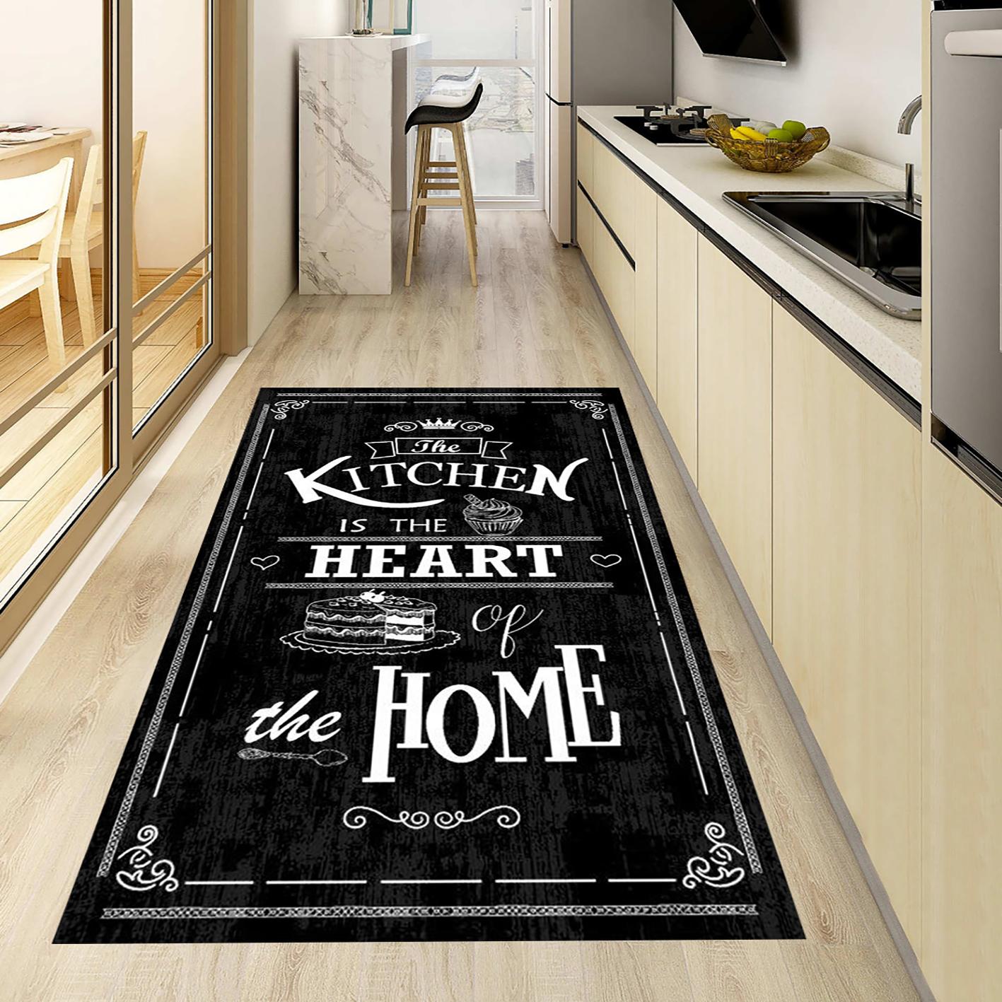 

MD-LİFE HOME Моющийся кухонный ковер на нескользящей основе с цифровой печатью