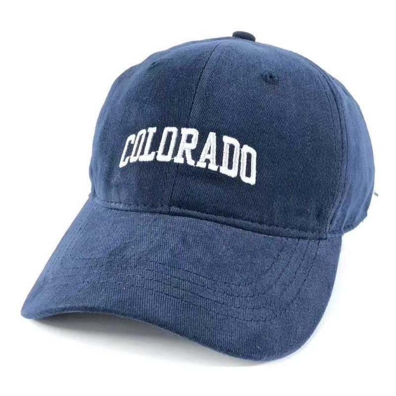Small face big head circumference peaked cap women's embroidery spring and summer widened big brim big face baseball cap hat men's ins