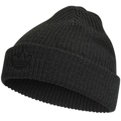 Adidas Adicolor Contempo Short Beanie, schwarze Herrenmütze