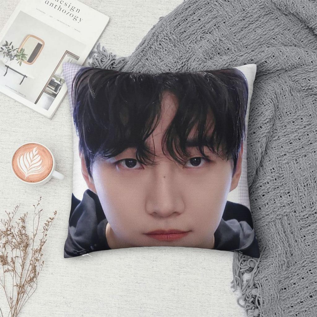 Kpop Lee Junho Korea Square Pillowcase Pillow Cover Cushion Decor Comfort Throw Pillow for Home Sofa