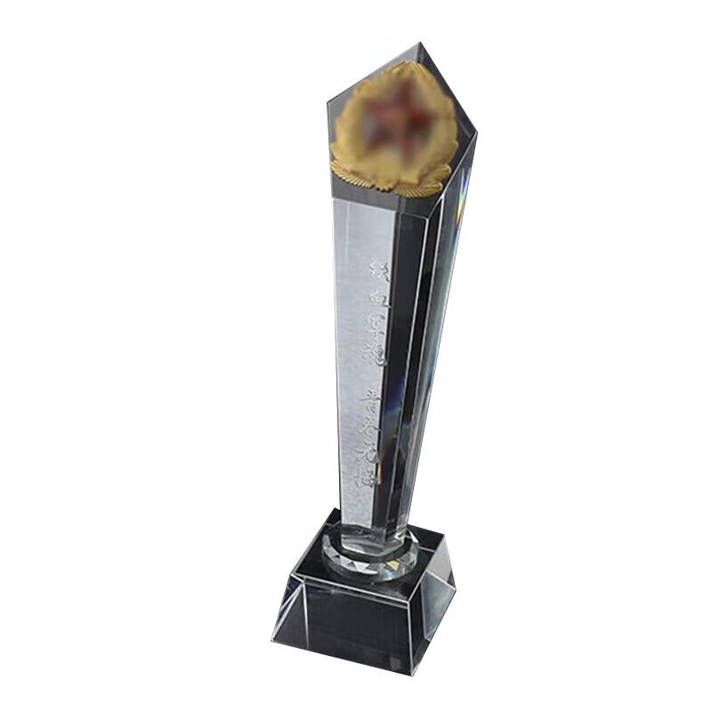 Crystal Retirement Commemorative Trophy