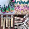 High Quality Aluminum Caps Empty Bath Salts Vial Refillable Bottle Separate Bottling Test Tube