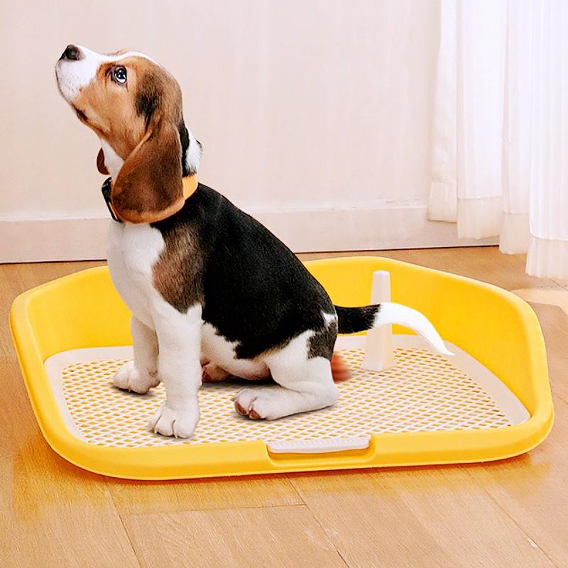 Dog Toilet Dog Litter Box Anti-splash Urine Toilet for Puppy Training Indoor Small Dogs Litter Box Cleaning Tool Pet Accessories