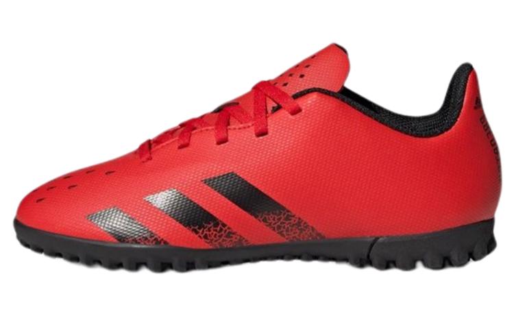 

Adidas PREDATOR Freeak.4 Slip Resistant Abrasion Resistant Low top Kids Soccer Shoes Red Black Kids FY6342 35