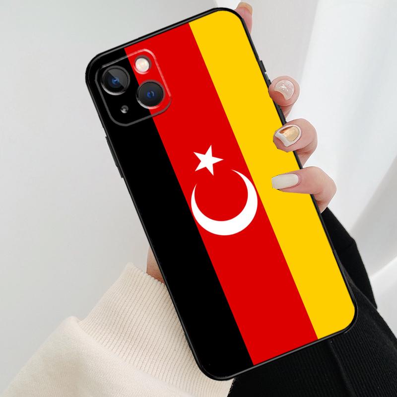 Republic of Turkey Realistic Flag Phone Case For iPhone 17 Pro Max 14 13 12 11 15 16 Pro Max mini 16 15 Plus 16e 17 Air Cover