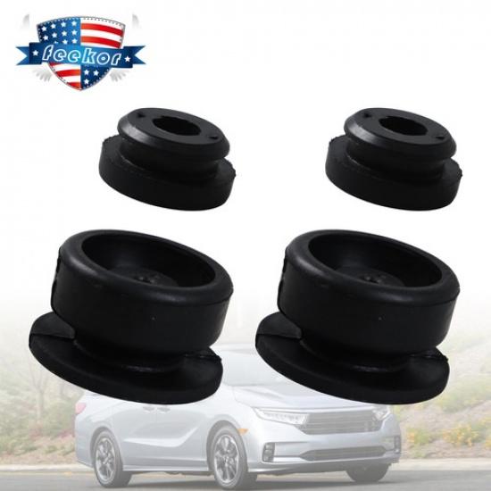 4 Pcs Radiator Upper Lower Cushion Bushing for Honda Civic Accord Fit CRV