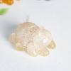 Cat Spider Spirit Resin Art Statue With Natural Crystals For Collectors And Giftgiving