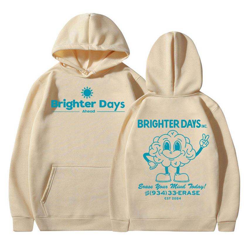 Ariana Grande Brighter Days Ahead Tour Album 2025 Hoodie Herren Damen Harajuku Mode Langarm Übergroßes Sweatshirt Streetwear